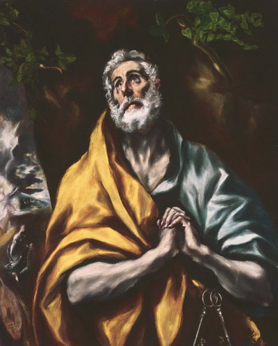 San Pietro penitente da El Greco